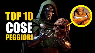 TOP 10 COSE PEGGIORI FATTE DA DR DOOM [upl. by Finzer]