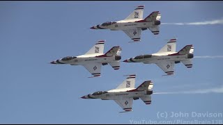 2019 Atlantic City Air Show  USAF Thunderbirds [upl. by Llerrud43]