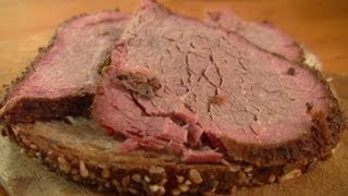 Beef Pastrami in my Smoker video recipe littlegasthaus [upl. by Aivatra]