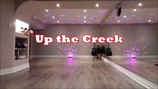 Up the Creek line dance  Dance amp Teach [upl. by Danit241]