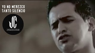 Jorge Celedón  No Merezco Tanto Silencio l Video Oficial ® [upl. by Nosiram]