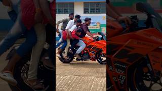 Five ride on KTM🔥ktm reels status trending shotrs bike video ytshorts ktmrc200 r15 r15v4 [upl. by Savdeep]