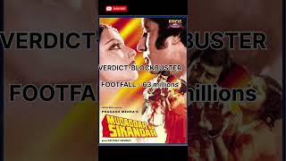 HIGHEST FOOTFALL FOR INDIAN MOVIES ALL TIME PART 1 movie alltime ranking shorts video india [upl. by Arah]