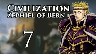 Part 7 Lets Play Civilization 5 Fire Emblem Mod Bern  quotBattle Against the Hero Kingquot [upl. by Shiverick]