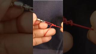 Simple fishing swivel knot 7 fishing fishingmania diy knottutorial mancing mancingmania [upl. by Ogir]