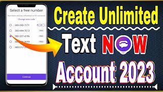 TextNow signups amp not working problem solutions  fake USA number [upl. by Ki42]