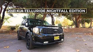 2021 KIA Telluride Nightfall Edition is Beautiful [upl. by Ewell]