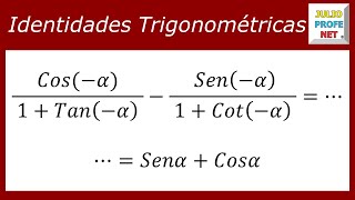 Demostración de identidades trigonométricas  Ejercicio 8 [upl. by Philis]