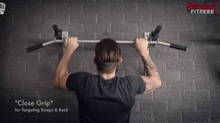 Wall Mounted Chin Up Bar by BRUTEforce® [upl. by Laux817]