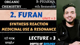 furan synthesis and reactions  furan organic chemistry  furan resonance structures sgsir [upl. by Myrta840]