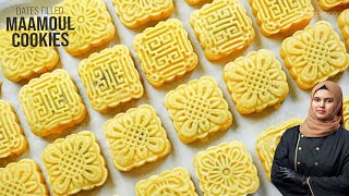 Maamoul recipe  Easy 10 minutes Dates maamoul Cookies Recipe  عجينة المعمول  Eid Festival Sweets [upl. by Onitsirc]