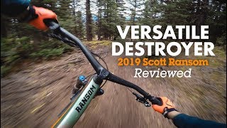 BIKE REVIEW  2019 Scott Ransom 29 and 275 Tested [upl. by Eiznyl]