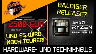 Grafikkarten werden noch teurer  AMD Ryzen 6000CPUs in Sicht  Release Intels 12th Gen  News [upl. by Issi]