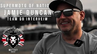 Supermoto of Nations  Mettet 2022  Jamie Duncan  Team GB Interview [upl. by Athena]