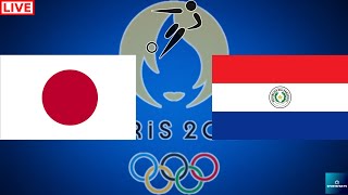 2024 PARIS OLYMPICS JAPAN vs PARAGUAY MENS SOCCER LIVE GAME CAST amp CHAT [upl. by Sumner]