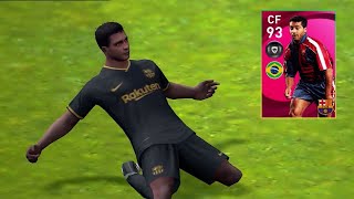 Romario 🧙‍♂️⚽ Iconic Moment  Trick  eFootball Pes Mobile  Barcelona [upl. by Oletta]