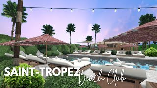 bloxburg  sainttropez beach club  705k [upl. by Azial]