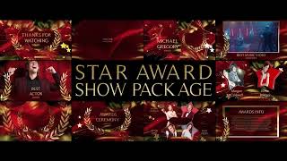 Award Show After Effects template [upl. by Novikoff138]