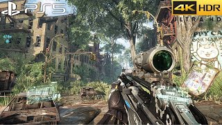 Crysis 3 Remastered Trilogy PS5 4K 60FPS HDR Gameplay [upl. by Ettelloc]