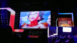 E3 2019 Crowd Reaction to Dragon Ball Z Kakarot Reveal Trailer  Xbox Briefing [upl. by Eibloc]