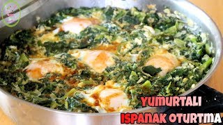 YUMURTALI ISPANAK OTURTMA TARİFİISPANAK YEMEYEN KALMASIN ŞEFFAF MUTFAK [upl. by Ahsikar374]