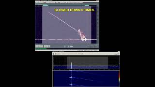 Meteor radio doppler reflection may 2024 [upl. by Aklog]