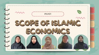 Islamic Economics IMU401 Characteristics of Islamic Economics [upl. by Akemak]