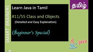 Class and Object in Java in Tamil  Java in Tamil  2018  Easy Java Beginners Tutorials  11 [upl. by Chevy]