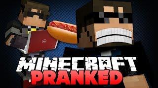 Minecraft PRANKED  The Minecraft Crash Client Prank [upl. by Anahoj]