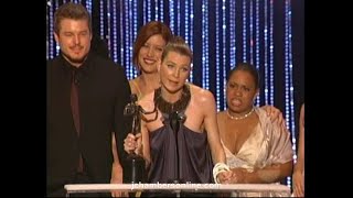 Greys Anatomy wins at the 2007 Screen Actors Guild Awards Jan 28 2007 [upl. by Neehsar]