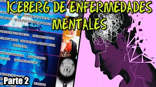 EL ICEBERG sobre los TRASTORNOS MENTALES mas Terribles 2 [upl. by Dione271]