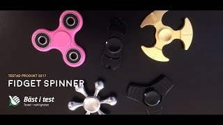 Spin Time Test – Best Fidget Spinner 2017 [upl. by Hesper]