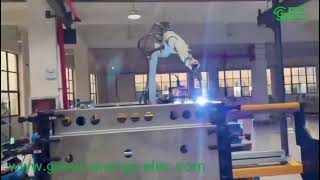 Inflatable cabinet gas tank welding process [upl. by Buke]