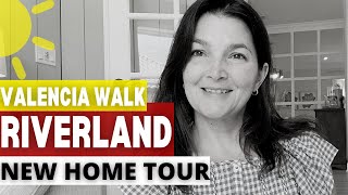 Tour Riverland  Valencia Walk with me  model home tours Port Saint Lucie Florida new construction [upl. by Paine297]