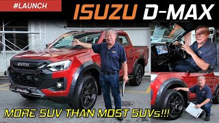 ISUZU DMAX XTERRAIN 2024  More SUV Than Most SUVs from RM109k Only [upl. by Ddarb]