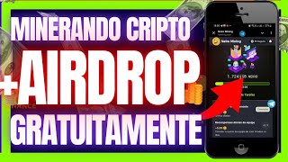 NOVA PLATAFORMA MINERADORA DE CRIPTOMOEDAS ACABA DE LANÇAR MEGA AIRDROP DE TOKENS [upl. by Hahsi]