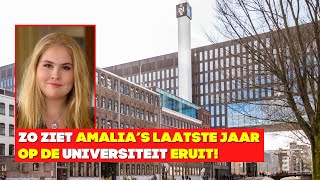 Dit Is Hoe Prinses Amalia’s Laatste Jaar op de Universiteit Eruit Ziet [upl. by Whitten]