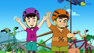 स्कूल का Cycle competition  Chimpoo Simpoo  Comedy Cartoon  Zee Kids  Tv Show [upl. by Guinna]