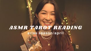 ASMR Tarot Reading  What you need to know for Aries SeasonApril TIMELESS Pick a Card Soft Spoken [upl. by Munson]