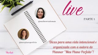 Como usar o planner quotMeu Plano Perfeitoquot  Parte 1  ft Alessandra Rigazzo [upl. by Woodall]