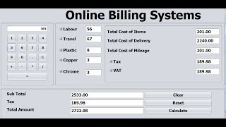 How to Create Billing Systems in Java NetBeans [upl. by Ferguson]