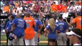 The 2013 AllStar Legends and Celebrity Softball Game [upl. by Barmen]