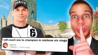 I Hired a R6 Coach on Fiverr Then Challenged Him to a 1v1 [upl. by Saberhagen]