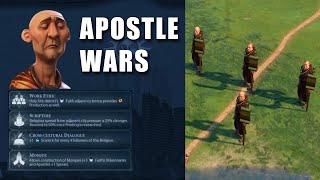 Civ 6 Religion  Strategy Guide  How to win Religion victory with Apostles [upl. by Hakon]