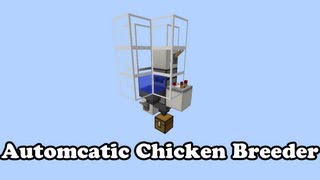 Compact Automatic Egg Collector and Hatcher Chicken Breeder Minecraft Tutorial [upl. by Aerbma]