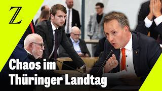 Krise im Thüringer Landtag quotWas Sie hier treiben ist Machtergreifungquot [upl. by Taka828]