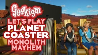 🎡 Monolith Mayhem  Lets Play Planet Coaster 01 [upl. by Dirgis964]