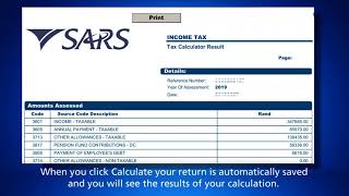 SARS eFiling  How to submit your ITR12 [upl. by Ubana]