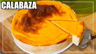 FLAN PASTELERO de CALABAZA Preparado en 5 MINUTOS  SIN HARINA y delicioso [upl. by Krever223]