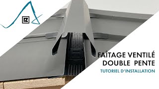 Tutoriel  Faitage ventilé double pente 💪 [upl. by Kera851]